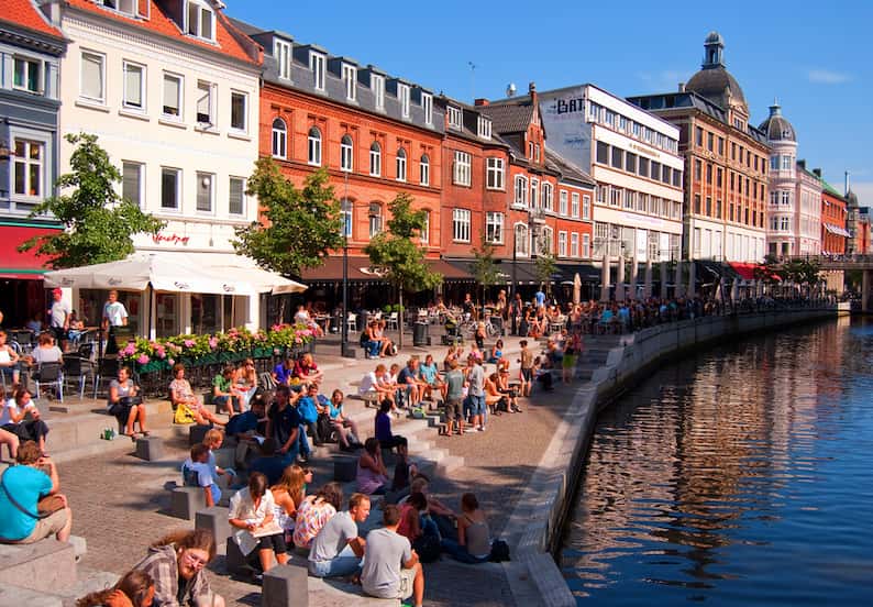 Aarhus as one of the best cities for living in Denmark