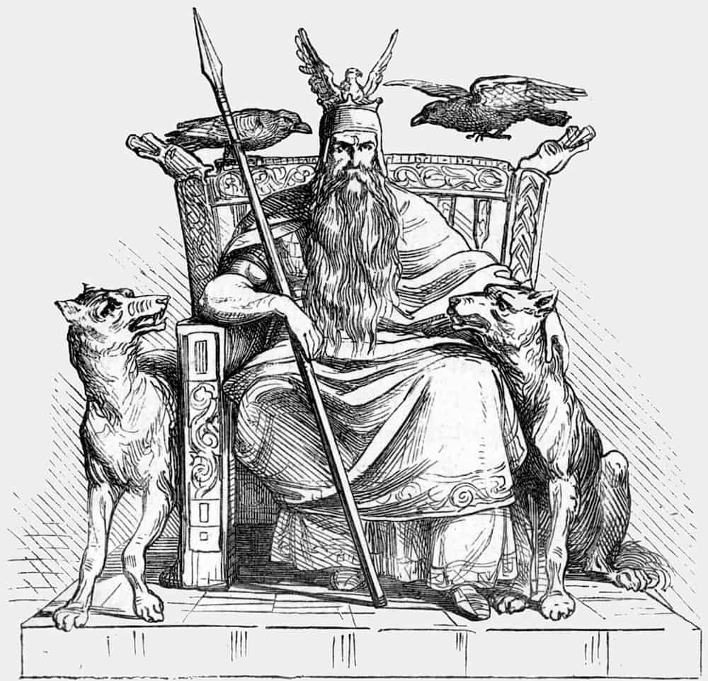 Odin, one of the giants of Norse mythology