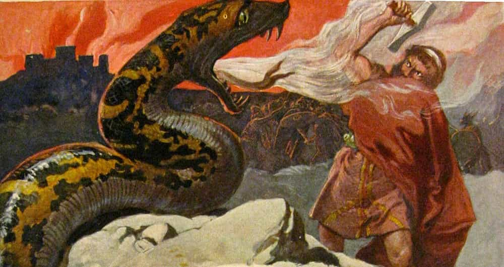 Thor and the Midgard Serpent