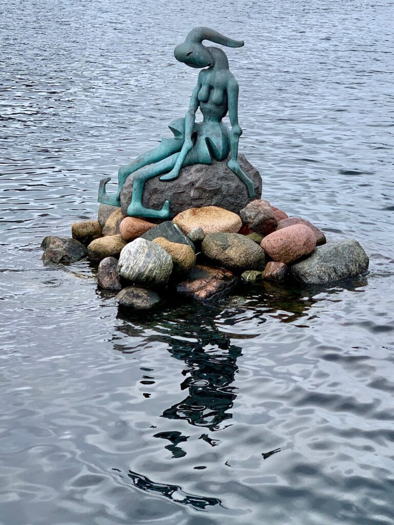 Genetically Modified Mermaid in Copenhagen, Denmark