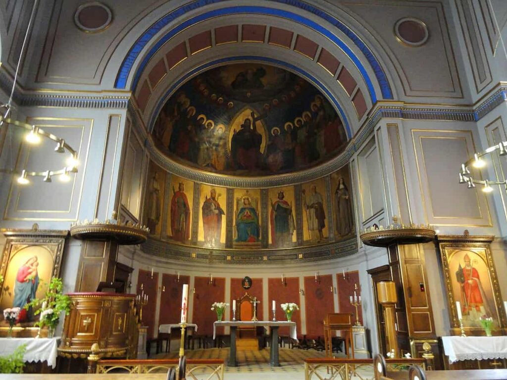 St Ansgar's Cathedral in Copenhagen, Denmark