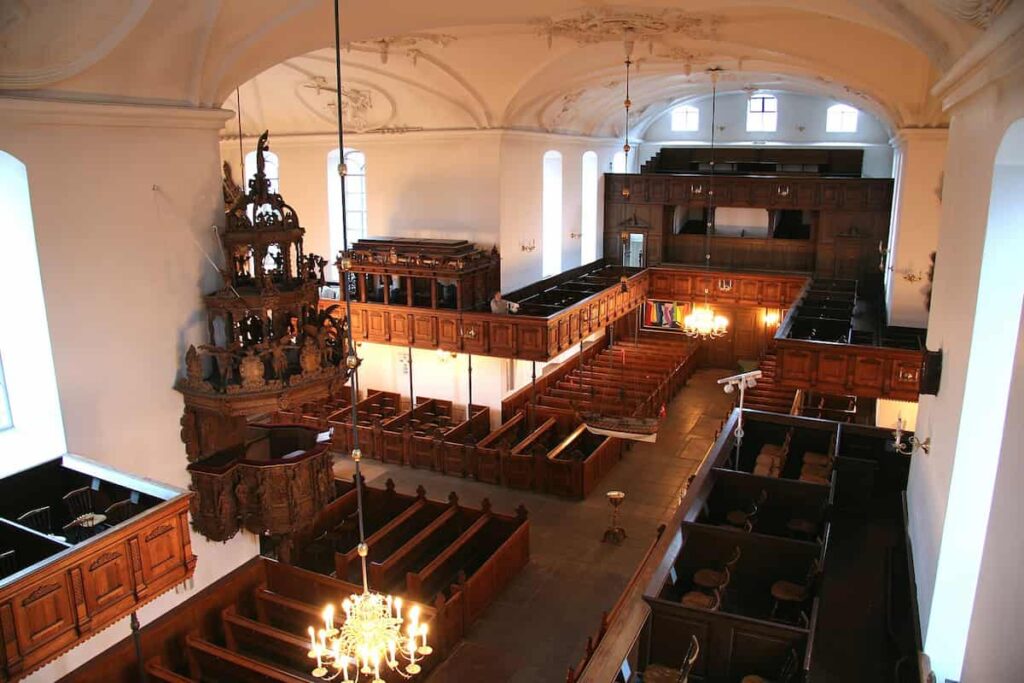 Holmen's Church in Copenhagen, Denmark
