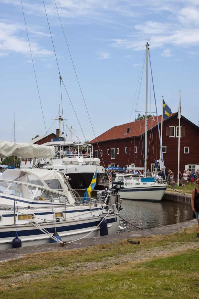 a harbor on Sweden