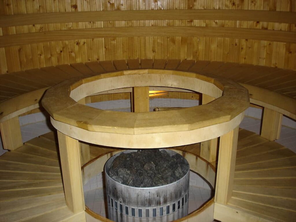 traditional Finnish sauna